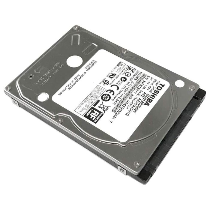 هارد دیسک اینترنال لپ‌تاپ توشیبا مدل MQ01ABD050V ظرفیت 500 گیگابایت