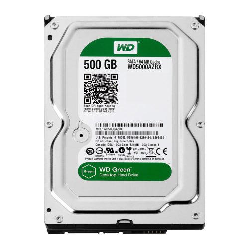 هارد دیسک اینترنال وسترن دیجیتال سبز مدل WD5000AZRX ظرفیت 500 گیگابایت