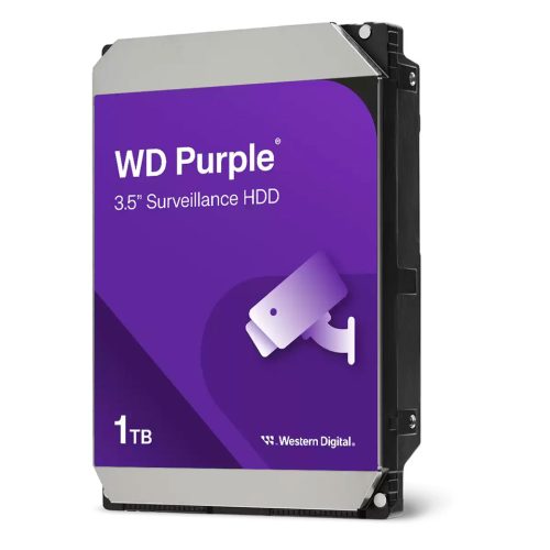 هارد دیسک اینترنال وسترن دیجیتال بنفش مدل WD11PURZ ظرفیت 1 ترابایت